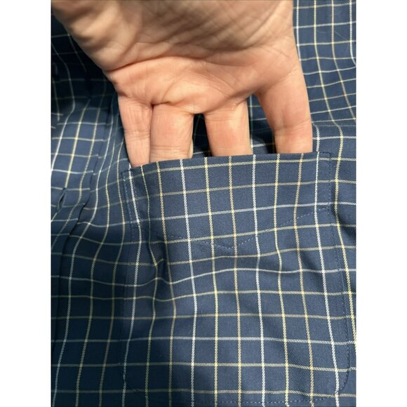 LL Bean Shirt Men's Wrinkle Resist Button Up XL REG Blue Short Sleeve Bundle 2 - Picture 2 of 6